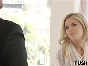 TUSHY Jessa Rhodes intense and molten buttfuck With Driver